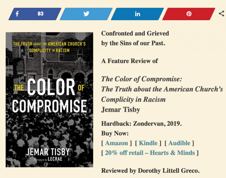 Jemar Tisby's The Color of Compromise - Dorothy Greco